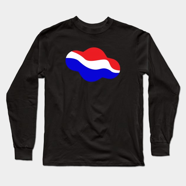 waves flags Long Sleeve T-Shirt by joeymono